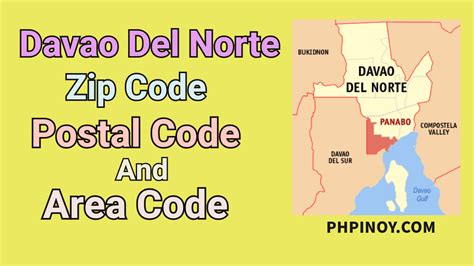 zip code of davao del norte